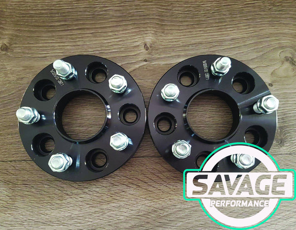 5x114 25mm Wheel Spacers FORD