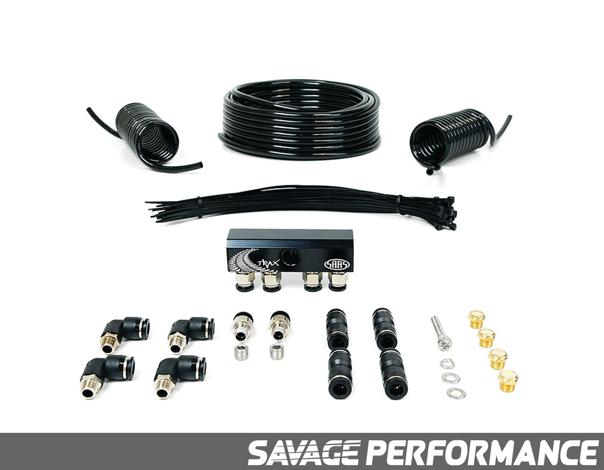 Diff Breather Kit 4 Port suits TOYOTA PRADO 120 Series 20022009