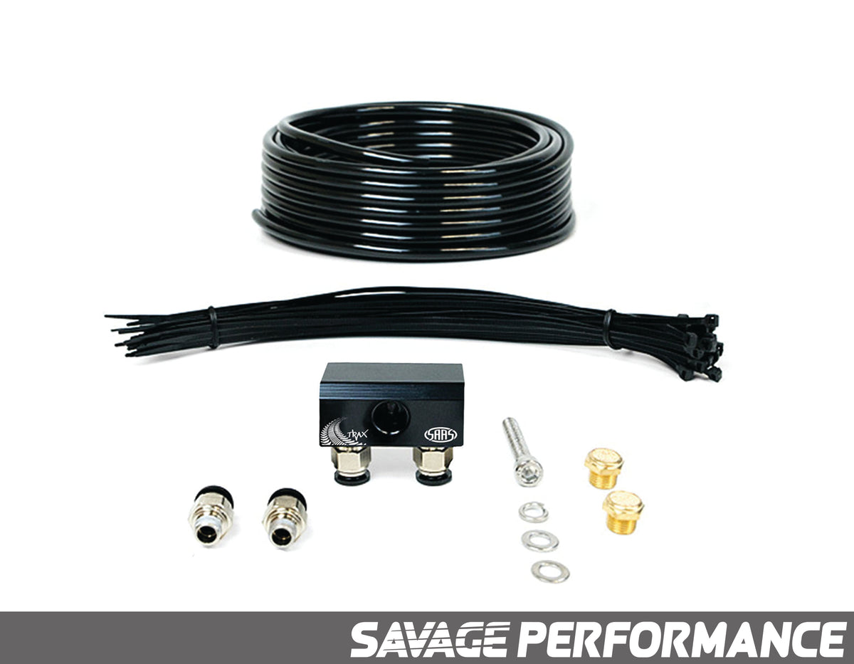 Diff Breather Kit 2 Port suits MITSUBISHI TRITON MQ 2015 Onwards