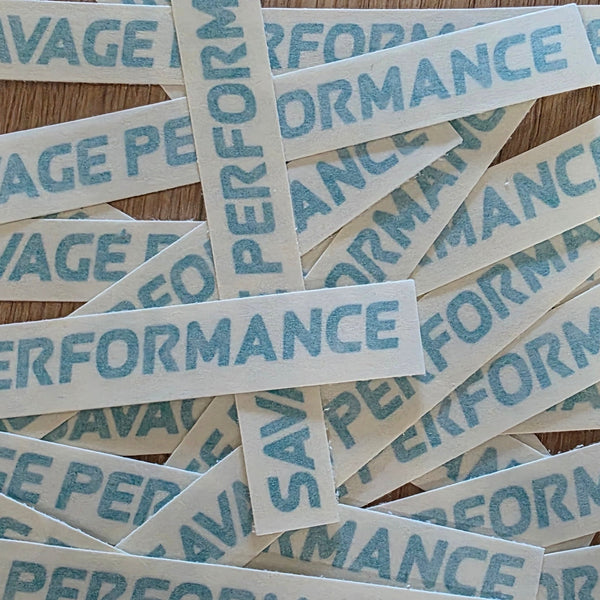 Teal - Savage Performance Sticker
