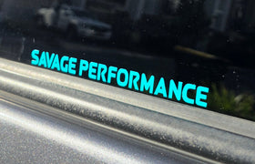 Teal - Savage Performance Sticker