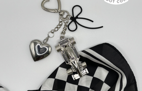 Race Car F 1 Inspired Keychain - For The Girlies