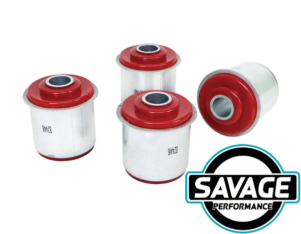 thumbnail image 2 of Spohn Performance SP-997 LSX Motor Mount Bushing Stands – 98-02 GM F-Body – Red, Lightweight 2 of 5