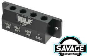 Hulk 4x4 Diff Breather Kit - 4 Port