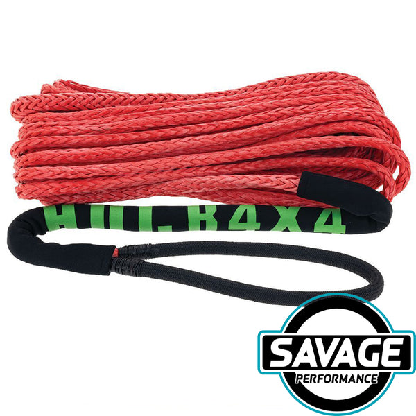 HULK 4x4 12mm x 20m Winch Extension 13500kg Rope