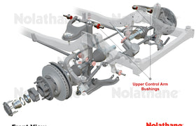 Nolathane - fits Toyota Hilux KZN  RZN VZN 185 - Front Control Arm Upper Bushing