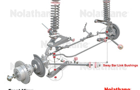 Nolathane - Ford Falcon Fairlane Cortina - Rear Sway Bar Link Bushing