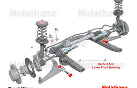 Nolathane - Nissan Elgrand E50 E51 Pathfinder R50 - Front Control Arm Lower Bushing