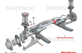 Nolathane - Subaru Legacy Impreza Forester - Steering Rack Mount Bushing