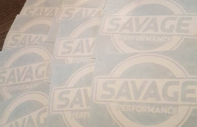 Savage Performance Sticker (Round)