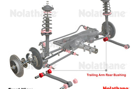 Nolathane - Ford Laser Mazda Familia - Rear Trailing Arm Rear Bushing