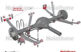 Nolathane - Nissan Patrol MK MQ - Rear Spring Rear Eye Bushing