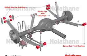 Nolathane - Volkswagen Amarok 2009 - ONWARDS - Rear Spring Kit