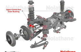 Nolathane - Nissan Silvia Skyline Rear Control Arm - Upper Rear Outer Bushing