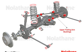 Nolathane - fits Toyota Landcruiser 80 Series - Rear Trailing Arm Upper Bushing