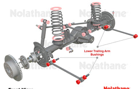 Nolathane - fits Toyota Landcruiser 80 Series - Rear Trailing Arm Lower Bushing