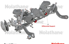 Nolathane - Ford Falcon BA BF Territory SX SY SX - Rear Diff Support Bushing
