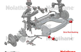 Nolathane - Mitsubishi Triton ME MF MG MH MJ - Front Strut Rod to Chassis Bushing