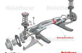 Nolathane - Toyota Rav 4 ACA20 21 22 23 - Front Steering Rack and Pinion Mount Bushing