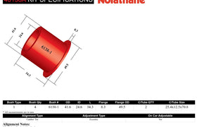 Nolathane - fits Holden Commodore VN-VZ - Rear Control Arm Bushing