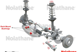 Nolathane - Ford Capri Escort MK1 MK2 - Front Steering Rack And Pinion Mount Bushing