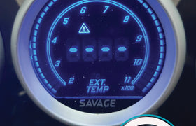 52mm Digital Savage EGT (Exhaust Gas Temperature) Gauge 7 Colours *Savage Performance*