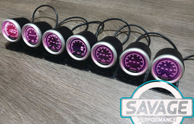 52mm Digital Savage Oil Pressure Gauge 7 Colours *Savage Performance*