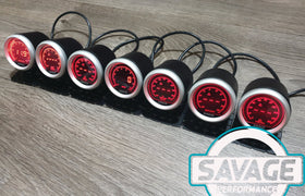 52mm Digital Savage Volt Gauge 7 Colours