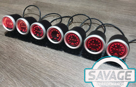 52mm Digital Savage Transmission Temperature Gauge 7 Colours *Savage Performance*