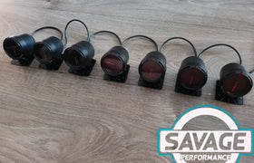 52mm Savage AFR Wideband (Air Fuel Ratio) Gauge 7 Colours