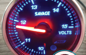 52mm Savage Volt Gauge 7 Colours