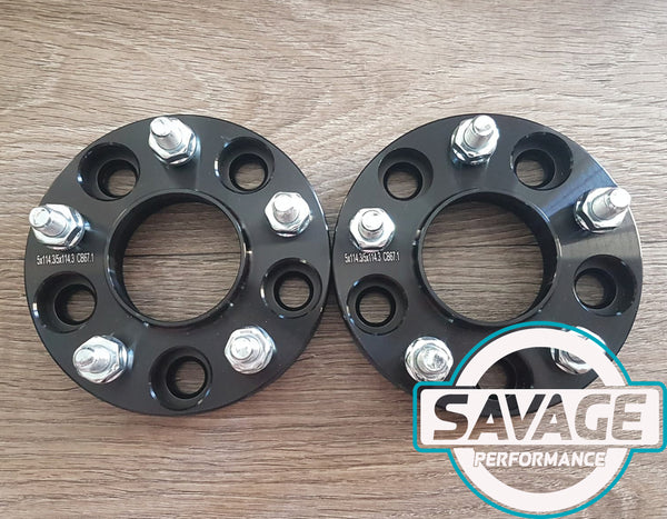 5x114 15mm Wheel Spacers MAZDA *Savage Performance*