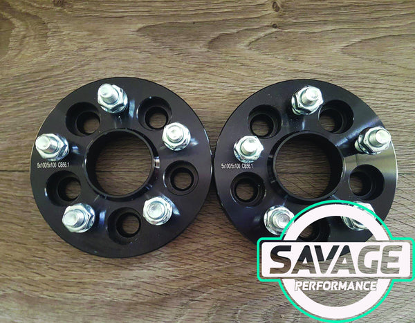 5x100 25mm Wheel Spacers SUBARU *Savage Performance*