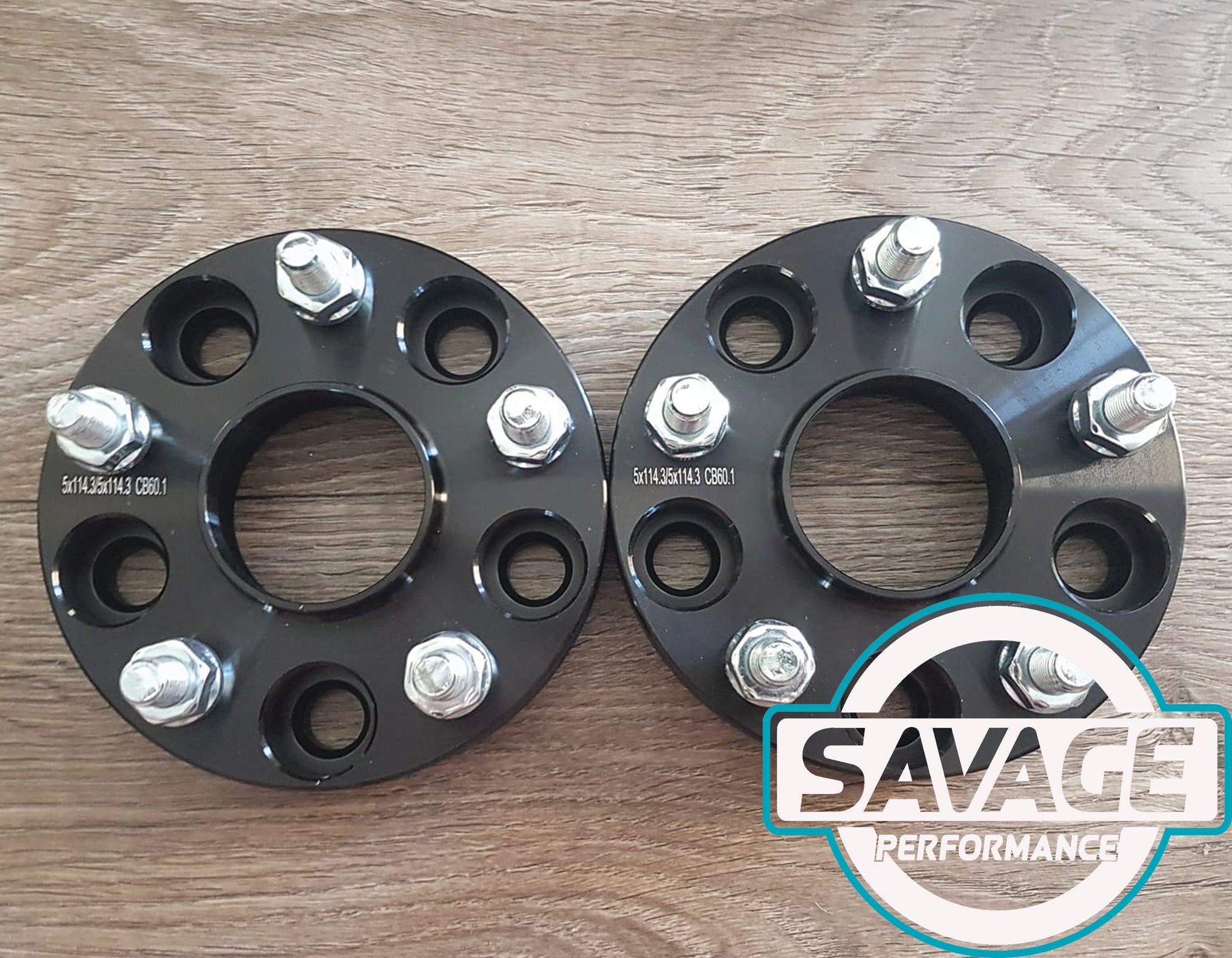 5x114 25mm Wheel Spacers suits TOYOTA *Savage Performance*