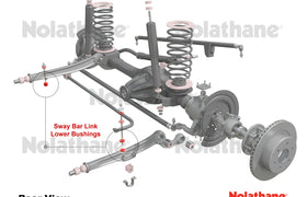 Nolathane - Toyota Landcruiser FJ BJ FZJ HDJ VDJ - Rear Sway Bar Lower Bushing