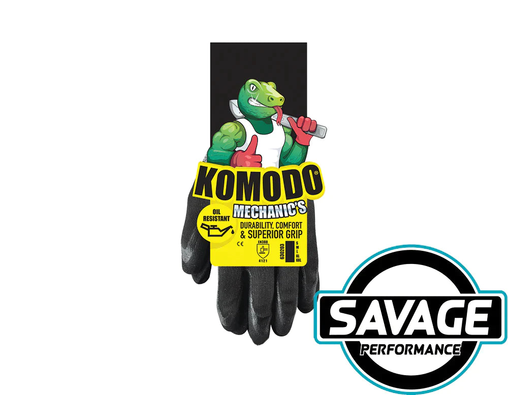 KOMODO Mechanic's Gloves - Size XL / Extra Large
