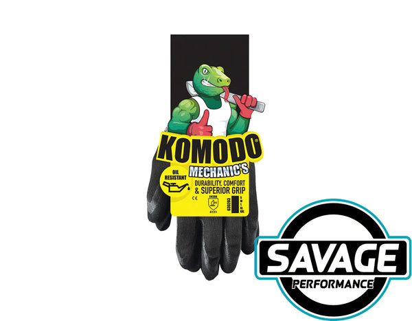 KOMODO Mechanic's Gloves - Size Medium