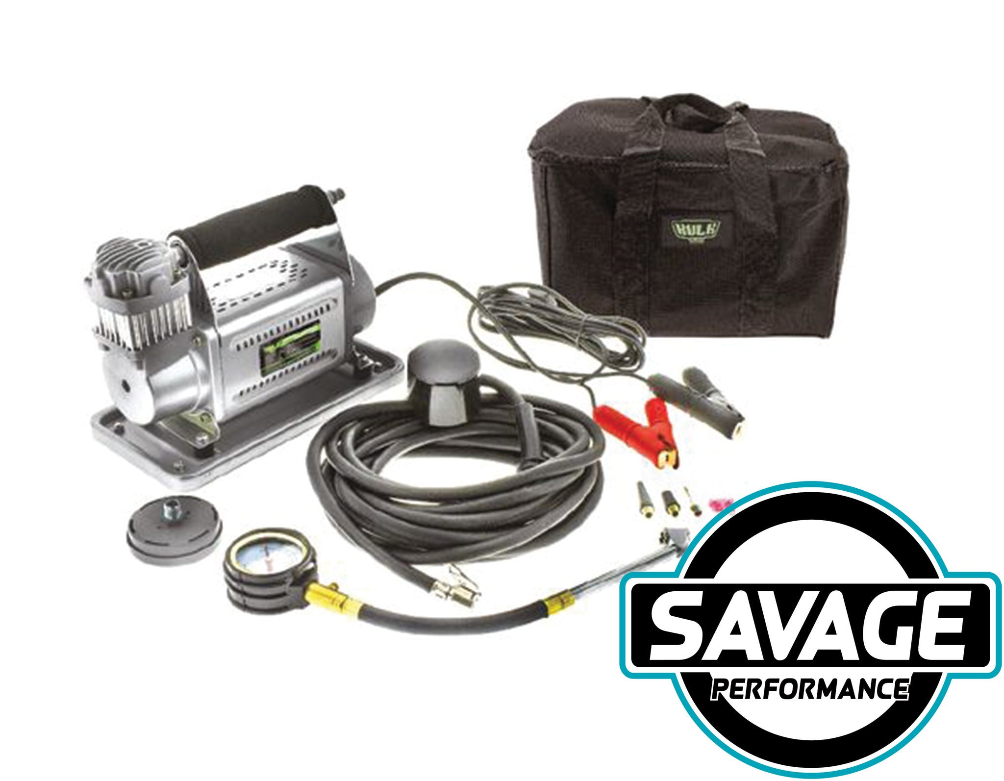 HULK 4x4 72lpm 12 volt Portable Air Compressor