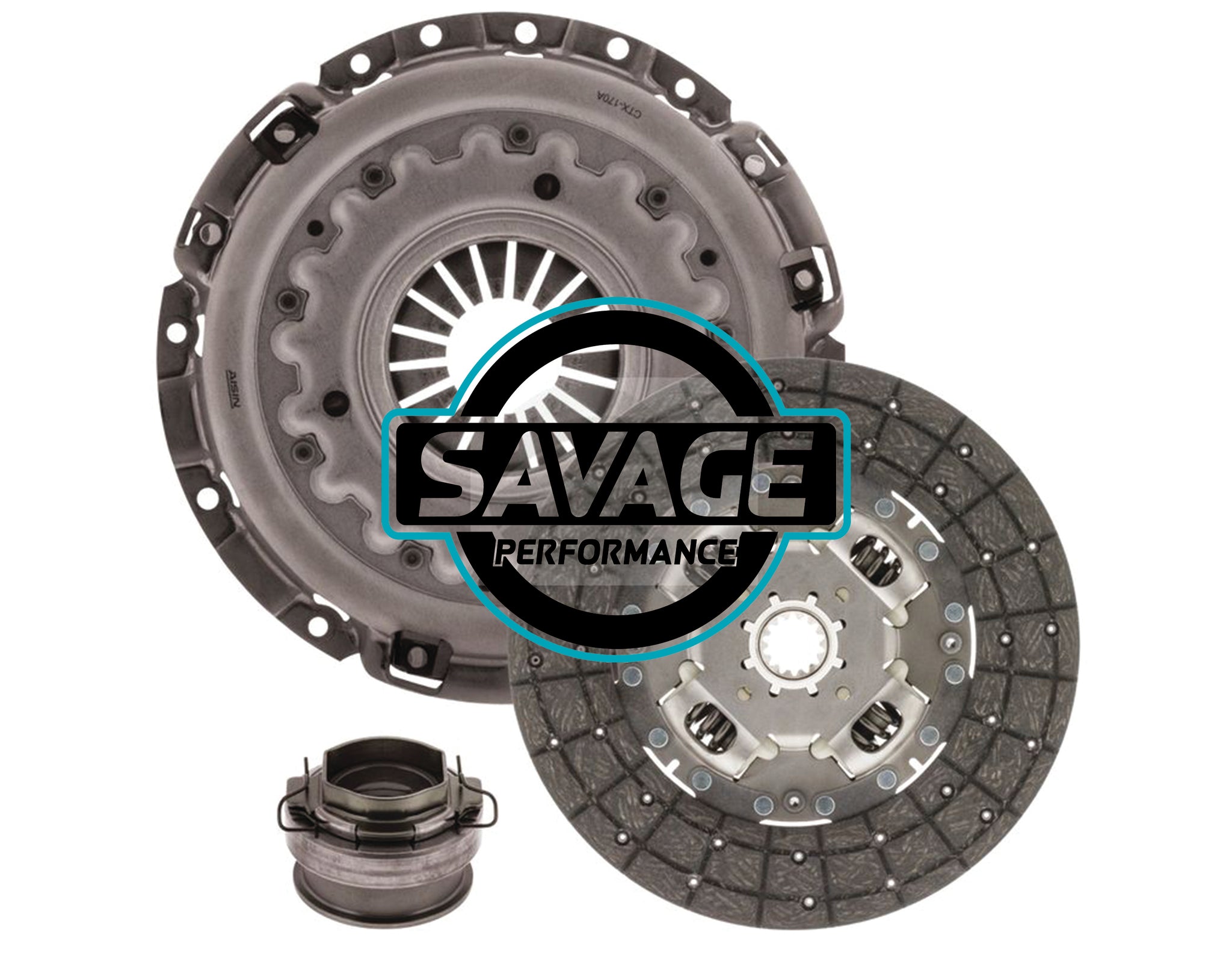 Aisin Clutch Kit Toyota Hilux 5/15 on Fortuner 1GDFTV 2GDFTV