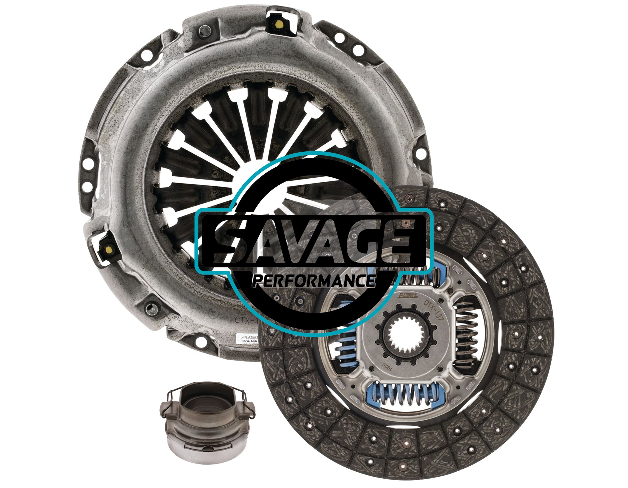 Aisin Heavy Duty Clutch Kit Toyota Prado RZJ95 RZJ120 WITH 3RZFE