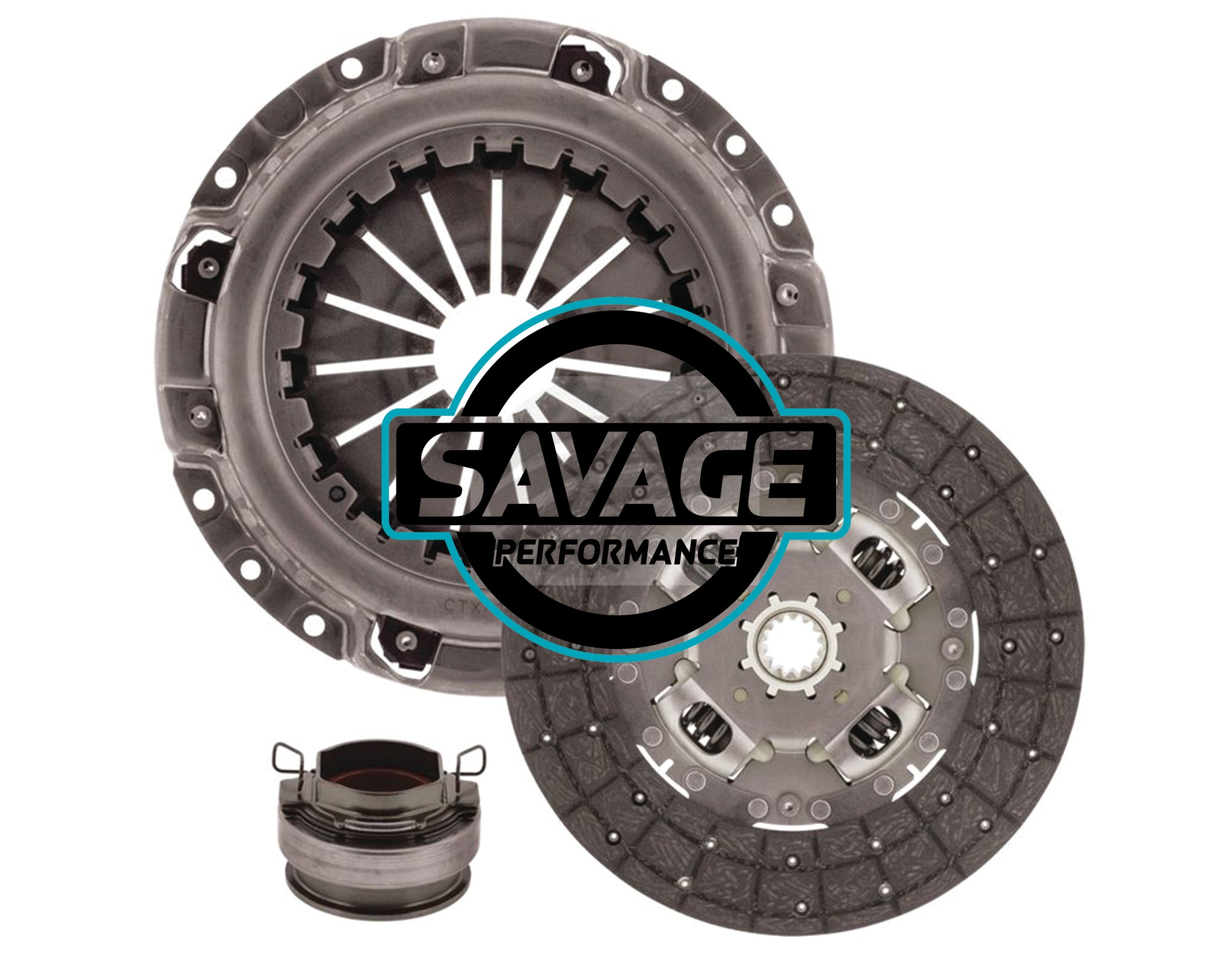 Aisin Heavy Duty Clutch Kit Toyota Landcruiser FZJ80, 1FZFE 8/92-7/96