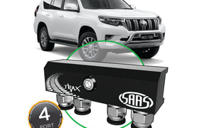 SAAS - Diff Breather Kit - 4 Port suits TOYOTA PRADO 150 Series 2009- Current