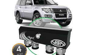 Diff Breather Kit - 4 Port suits MITSUBISHI PAJERO NS-NX 2006-Current