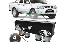 Diff Breather Kit - 4 Port suits NISSAN NAVARA D22 1997-2014