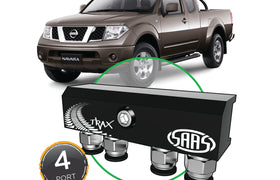 Diff Breather Kit - 4 Port suits NISSAN NAVARA D40 2006-2015