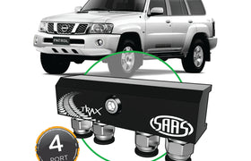 Diff Breather Kit - 4 Port suits NISSAN PATROL GU Y61 1997-2015