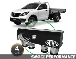 Diff Breather Kit - 4 Port suits MAZDA BT-50 UP UR 2011-2015