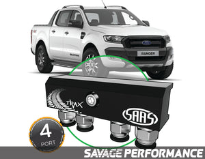 Diff Breather Kit - 4 Port suits FORD RANGER PX1 PX2 2011-2015