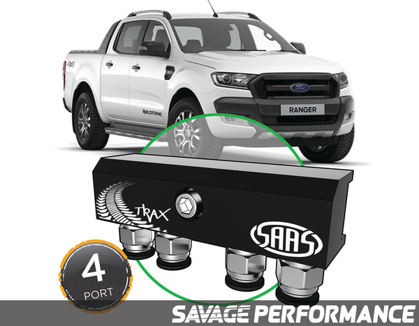 Diff Breather Kit - 4 Port suits FORD RANGER PX1 PX2 2011-2015