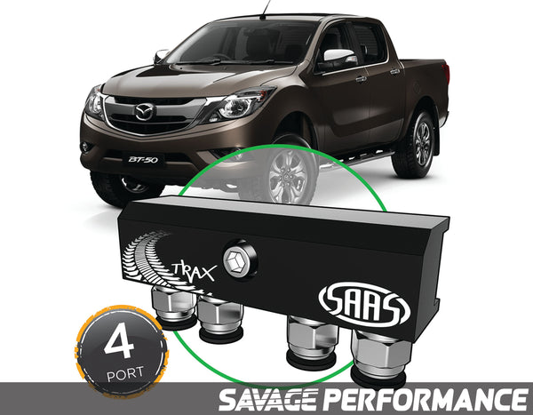 Diff Breather Kit - 4 Port suits MAZDA BT-50 2015- Onwards